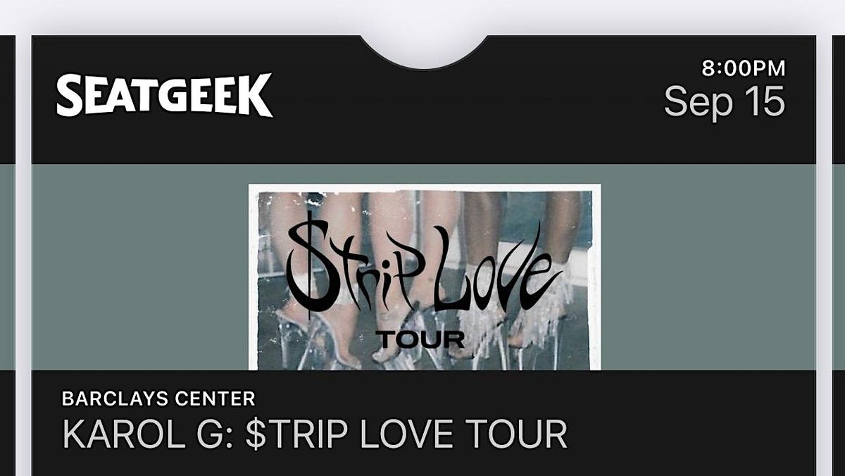 Karol G Strip Love Tour Barclays Center Brooklyn NY September 15 karol-g-strip-love-tour-barclays-center-brooklyn-ny-september-15
