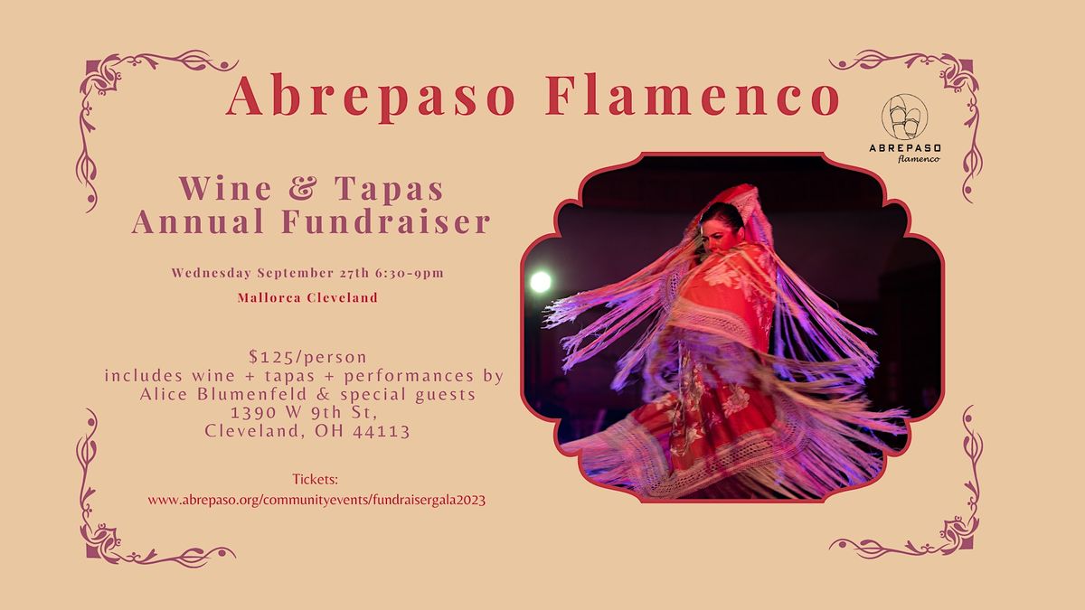 Wine Tasting & Flamenco Fundraiser