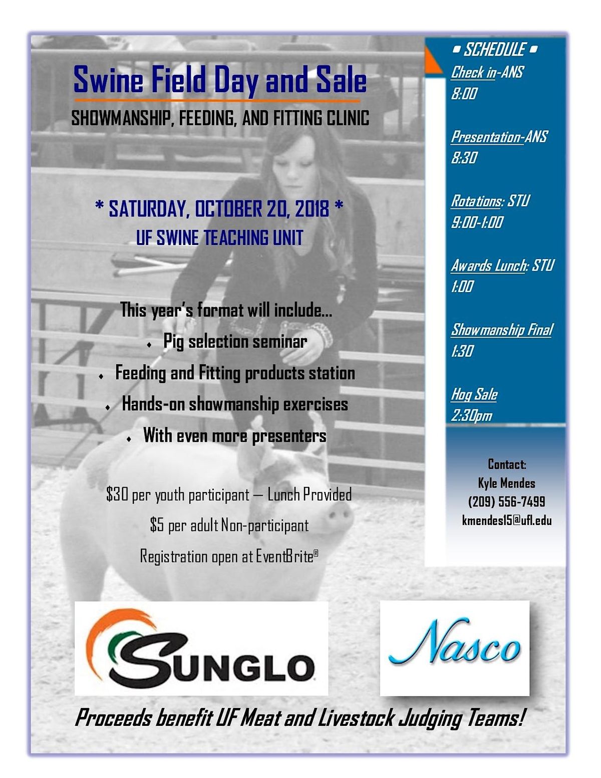 UF Swine Field Day 2022 New South Beef Teaching Unit, Gainesville, FL