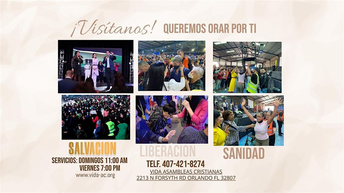 NOCHE DE AVIVAMIENTO- Sanidad y Liberaci\u00f3n