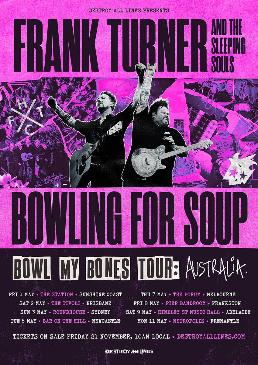 Bowling for Soup with Frank Turner at O2 Academy Glasgow