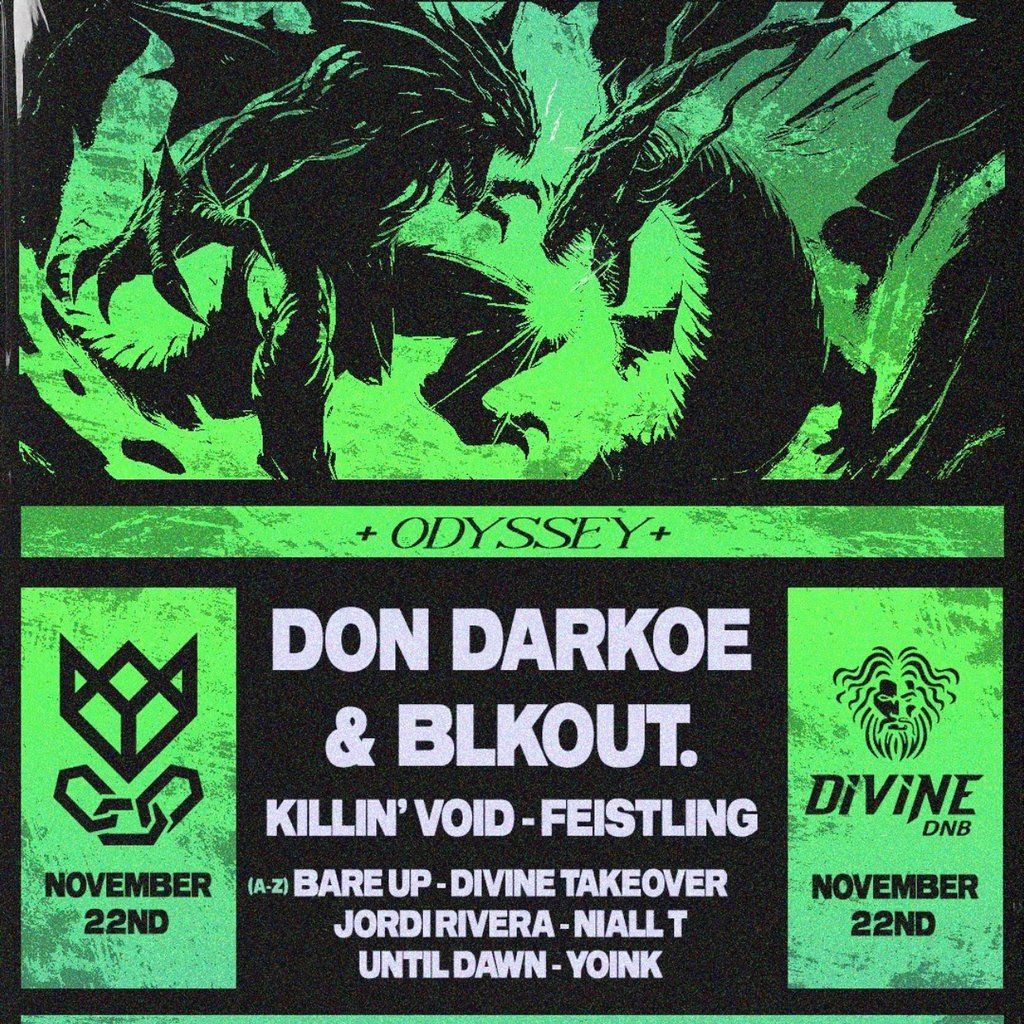 Bass Unity x Divine DnB present Odyssey