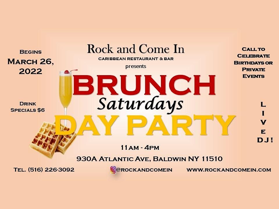 Brunch Saturdays