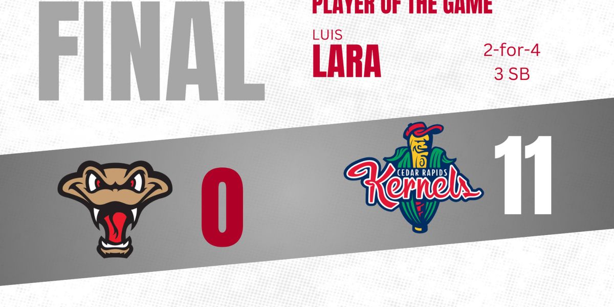 Cedar Rapids Kernels vs. Wisconsin Timber Rattlers