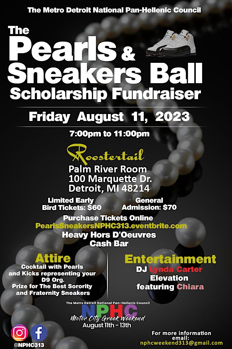 Motor City Greek Weekend Pearls and Sneaker Ball