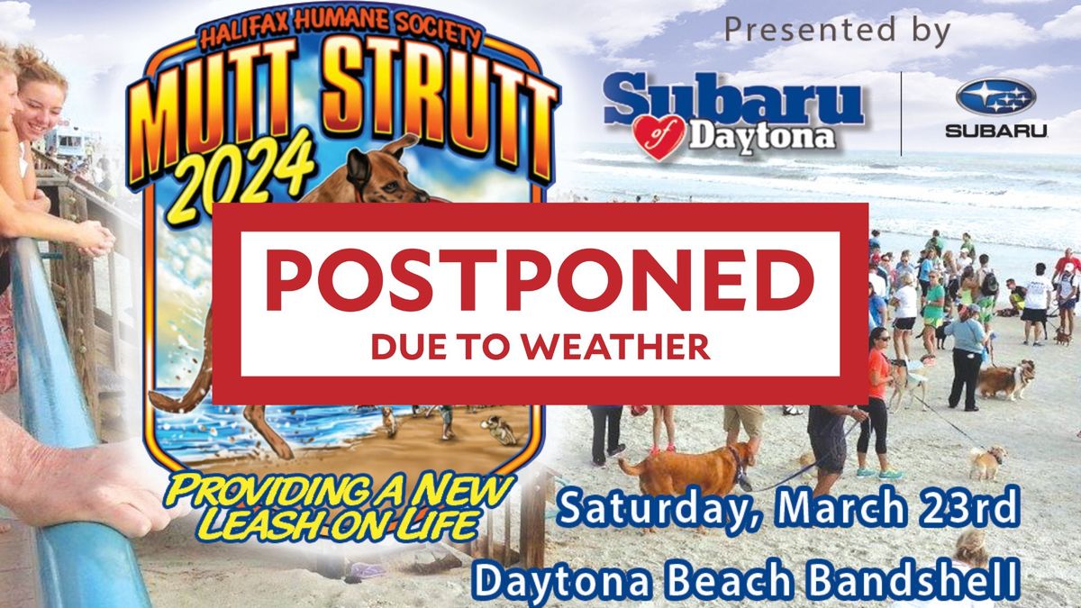 MUTT STRUTT 2024 Daytona Beach Bandshell May 11, 2024