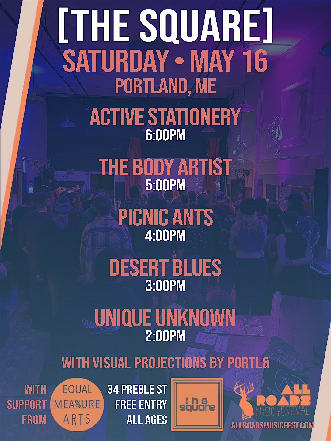 All Roads Music Fest @ [the square] - Night 2