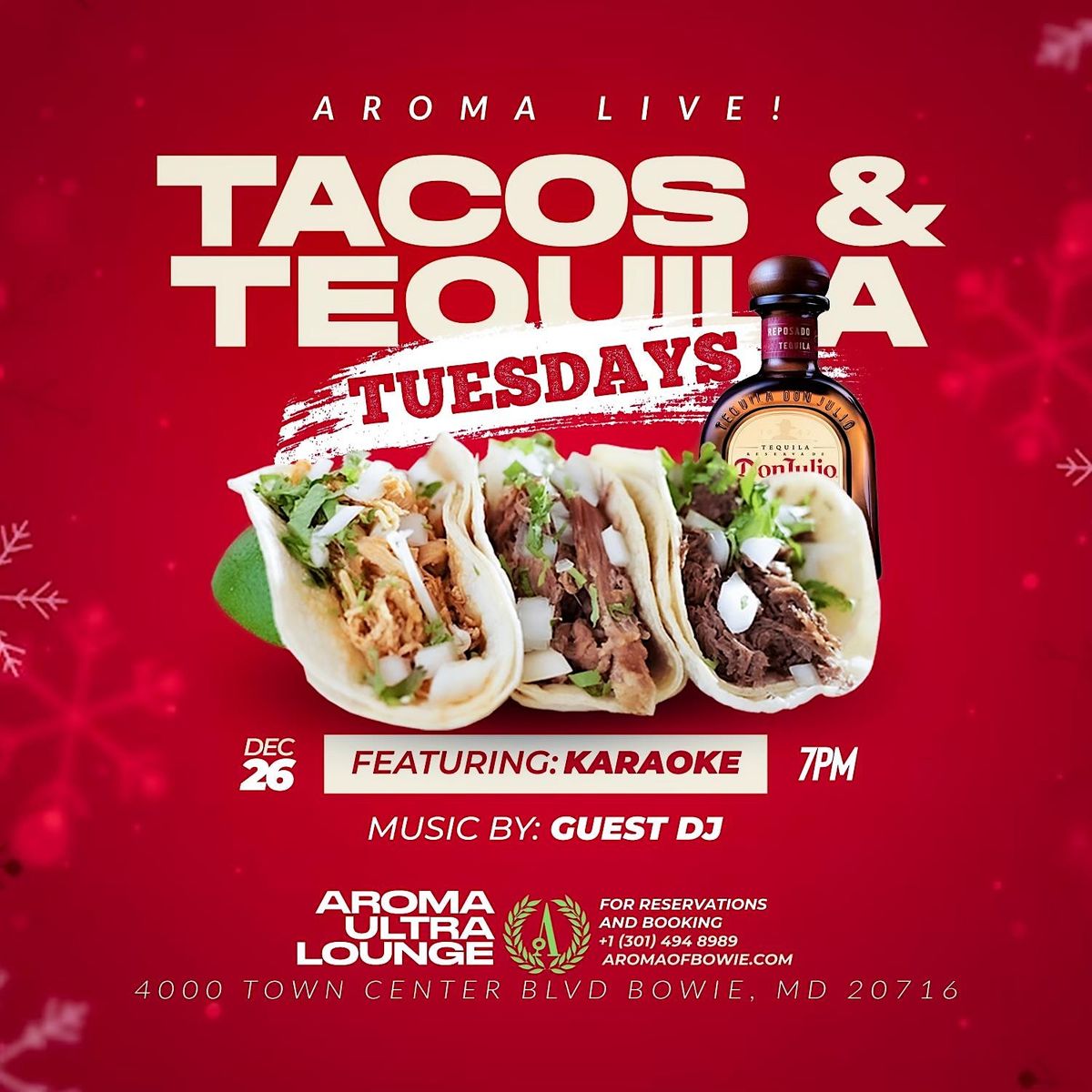 Tacos&Tequila Tuesdays