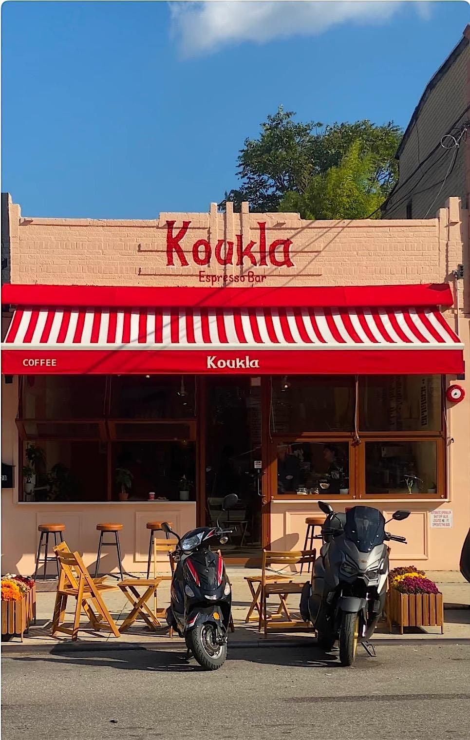 Golden Hour at Koukla Espresso Bar