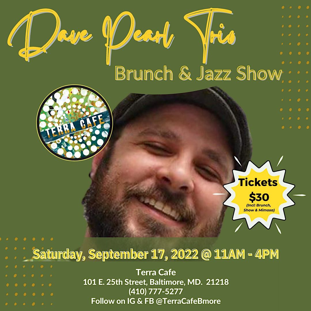 David Pearl Trio Jazz Brunch