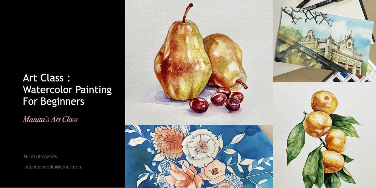 Art Class Watercolor Painting for Beginners Berlin May 6, 2023