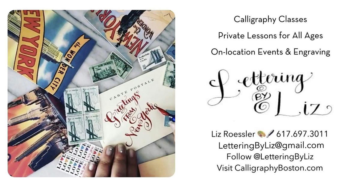 NYC Modern Calligraphy Class for Beginners