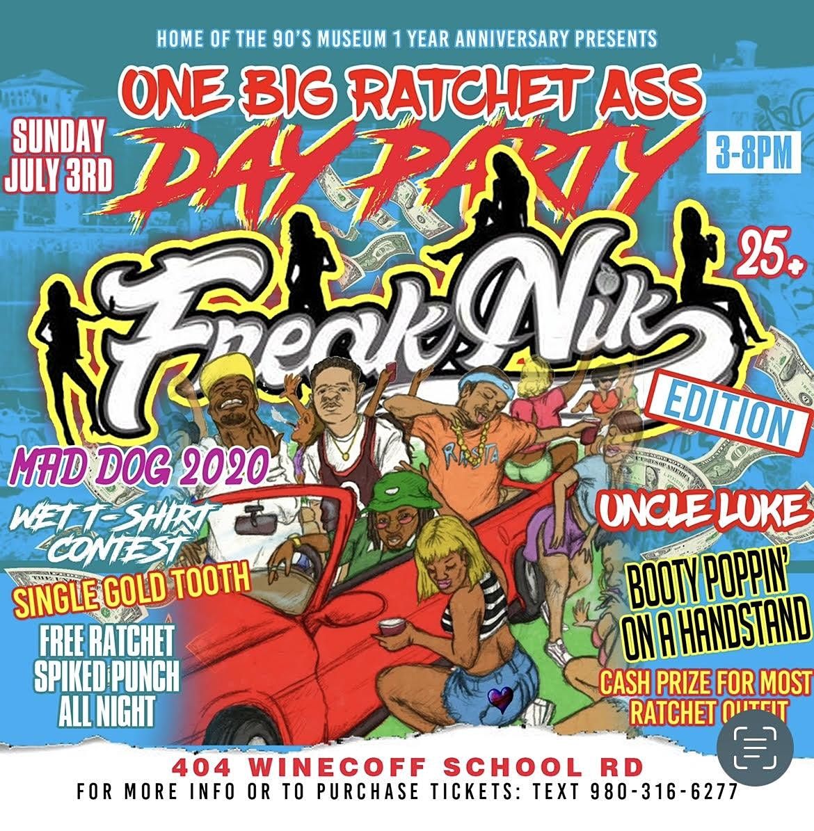 One Big Ratchet Ass Day Party Movie Afterparty Freaknik Edition 1903 N Cannon Blvd