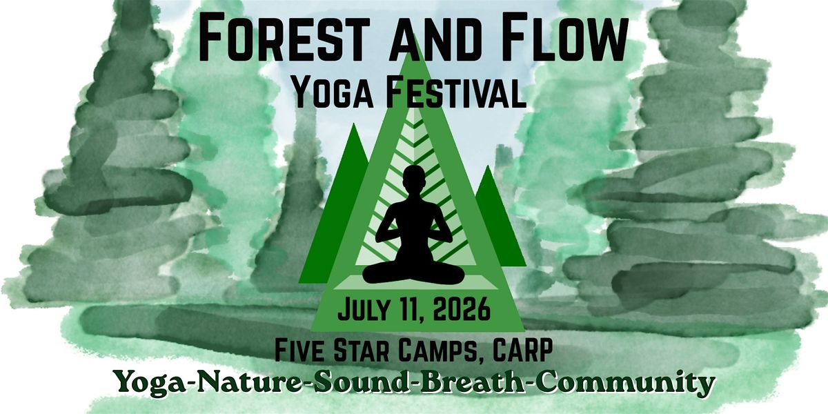 Forest and Flow Yoga Festival