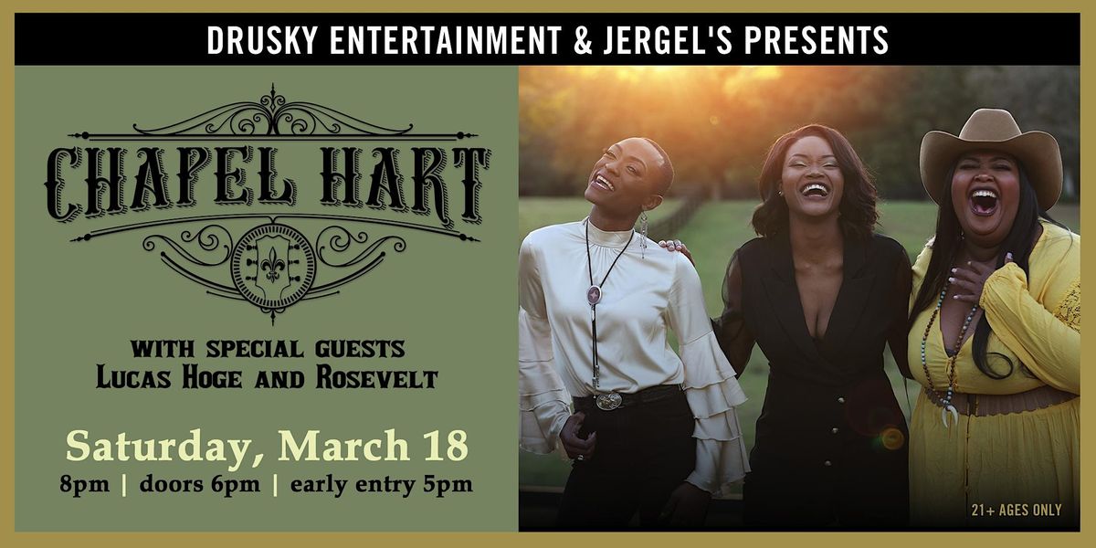 Chapel Hart Glory Days Tour Jergels, Warrendale, PA March 18, 2023