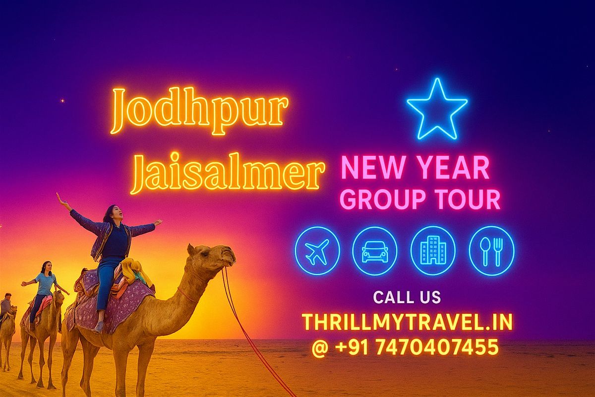 TMT Jodhpur Jaisalmer New Year Trip Package From Vadodara Gujrat