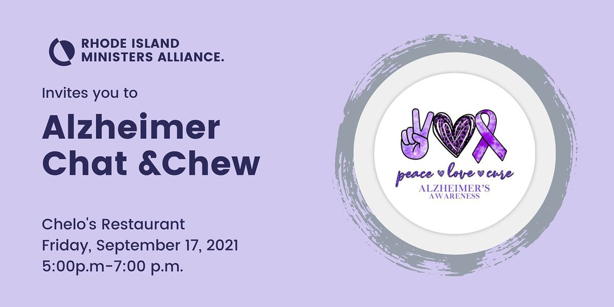 Alzheimer Chat Chew Chelo S Hometown Bar Grille Providence Ri September 17 21 Alzheimer Chat Chew Chelo S Hometown Bar Grille Providence Ri September 17 21