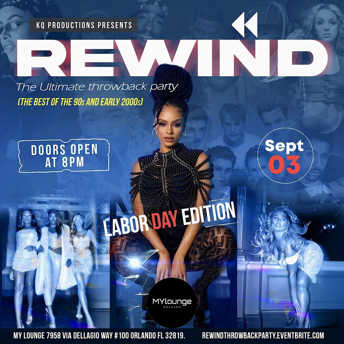 REWIND: AN UPSCALE 90S/EARLY 2000 THROWBACK EXPERIENCE: LABOR DAY ...