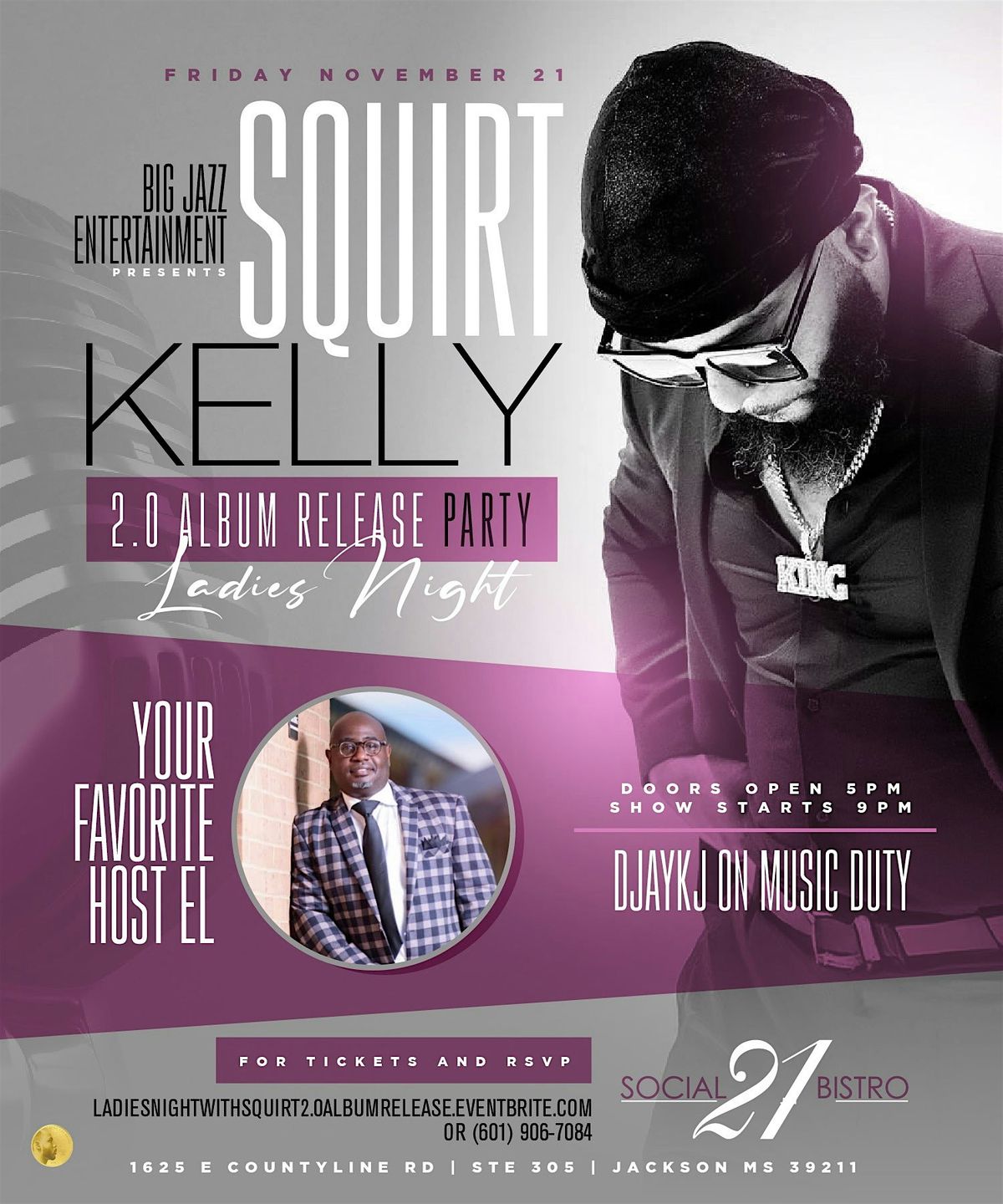 Ladies Night With Squirt 2.0 Album Release Party