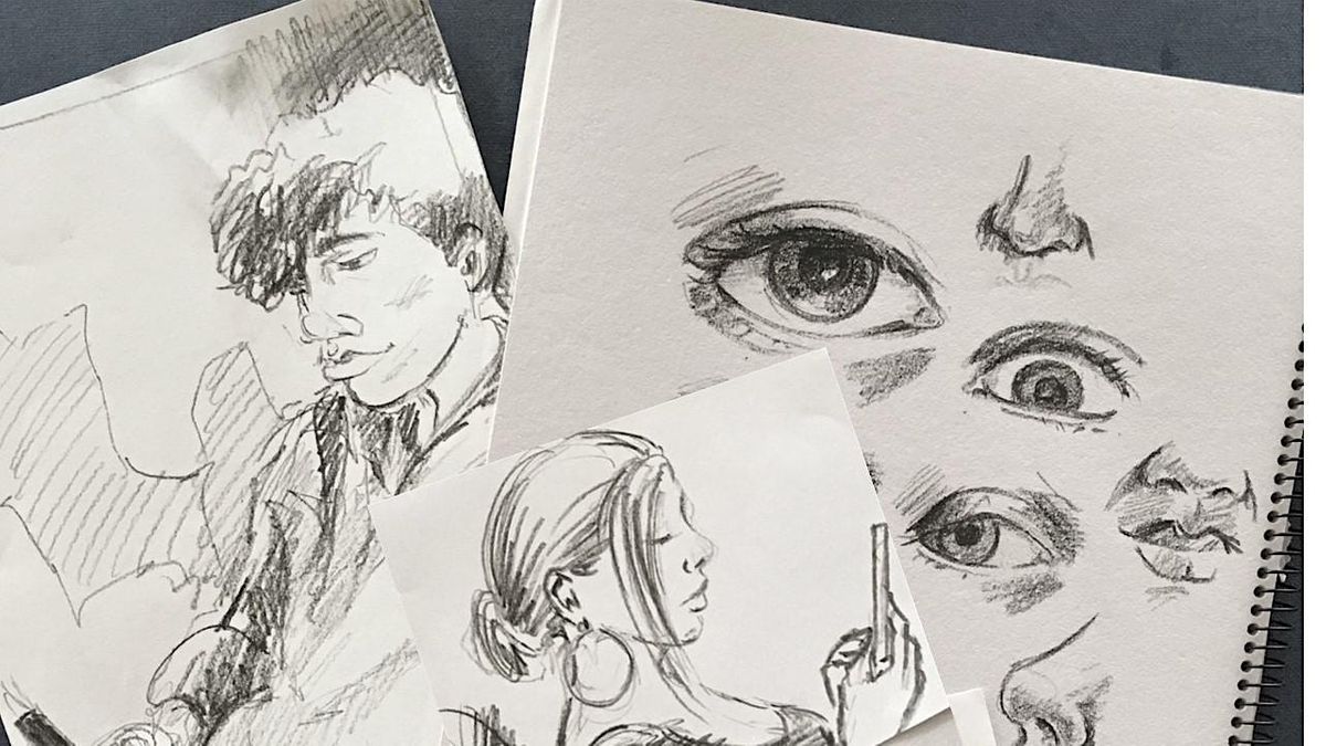 Portrait Sketching and Drawing for Youth with artist Elinor Pickard ...