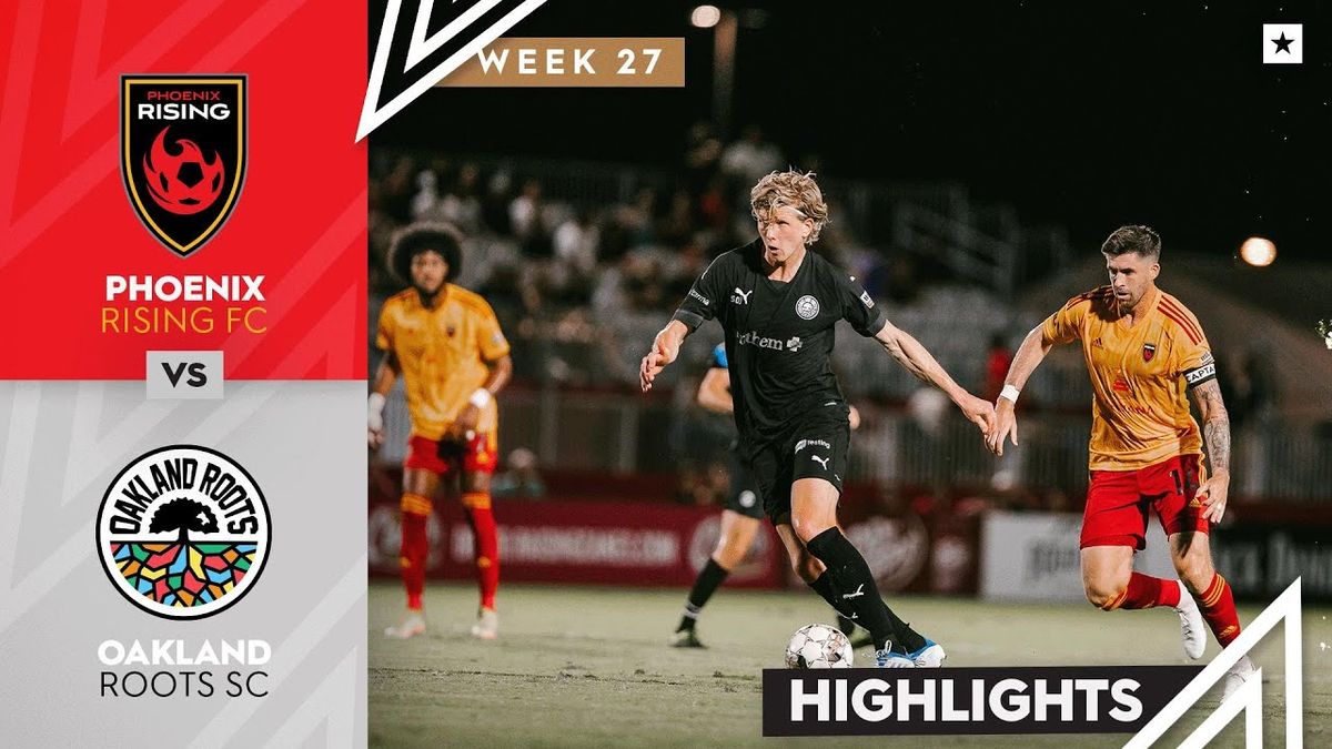 Parking Oakland Roots SC at Phoenix Rising FC