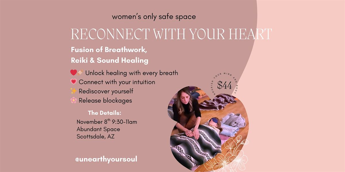 [Scottsdale-Women Only] Event Reiki, Breathwork, and Sound Healing
