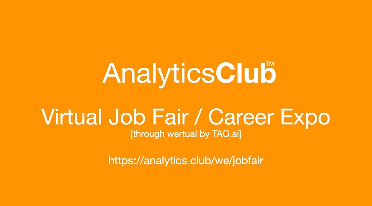 #AnalyticsClub Virtual Job Fair \/ Career Expo Event #Nashville