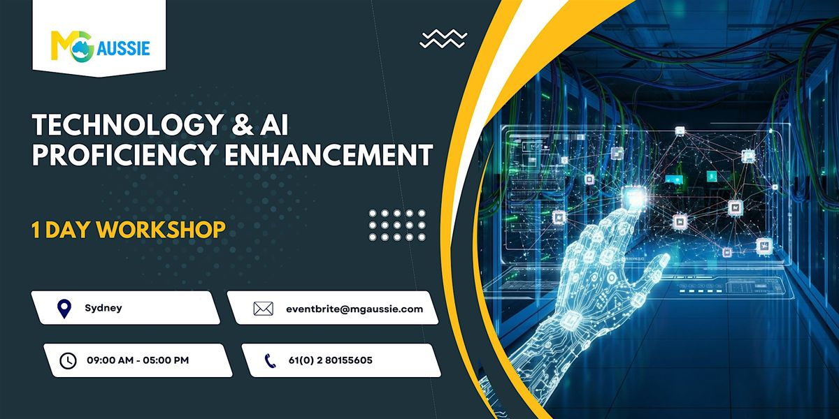 Technology & AI Proficiency Enhancement \u2013 1 Day Workshop in Sydney
