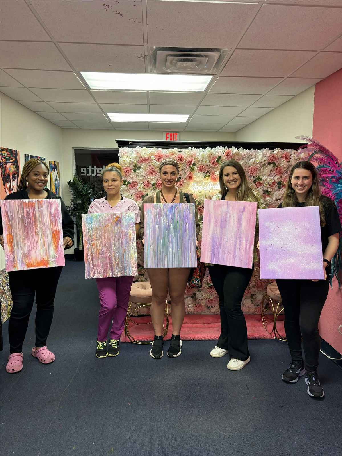 Paint Splatter Session 5pm-6pm