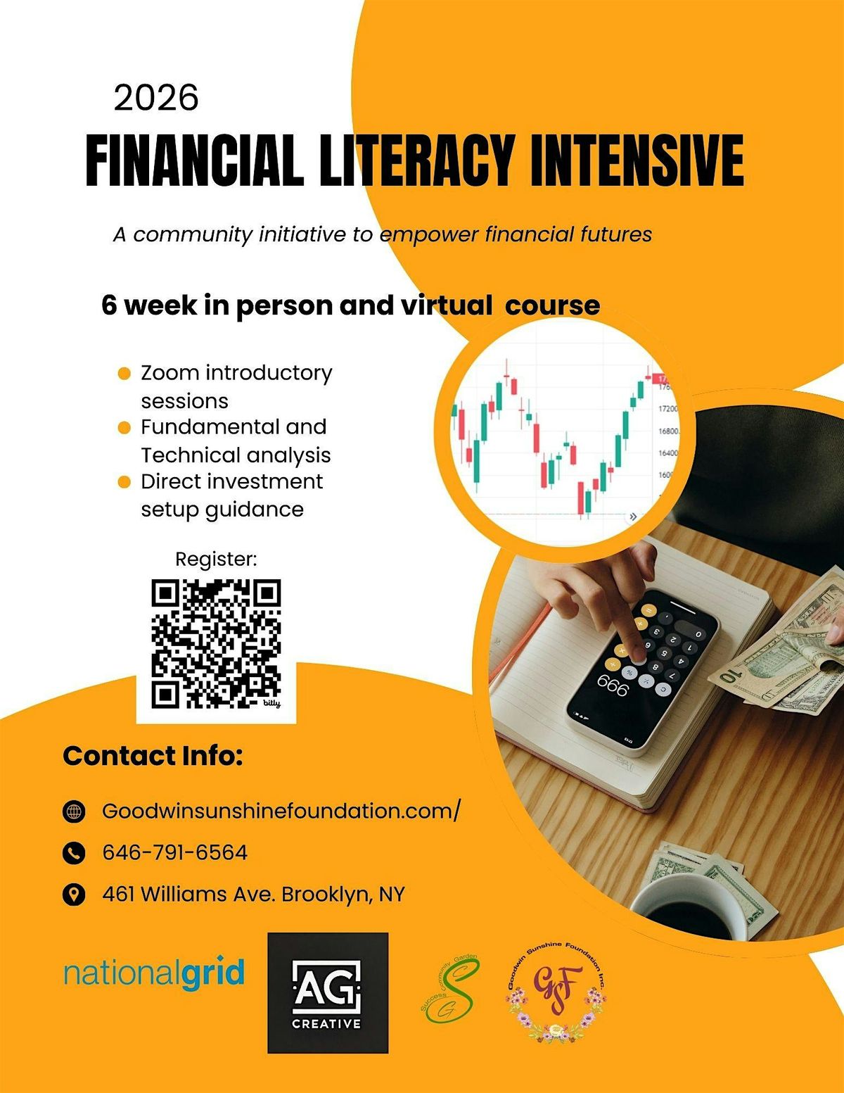 Financial Literacy Intensive brought to you by AG creative