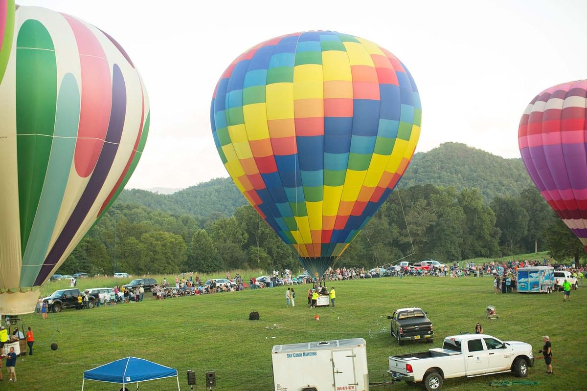 Great Smoky Mountain Balloon Festival 2022 Townsend Visitors Center