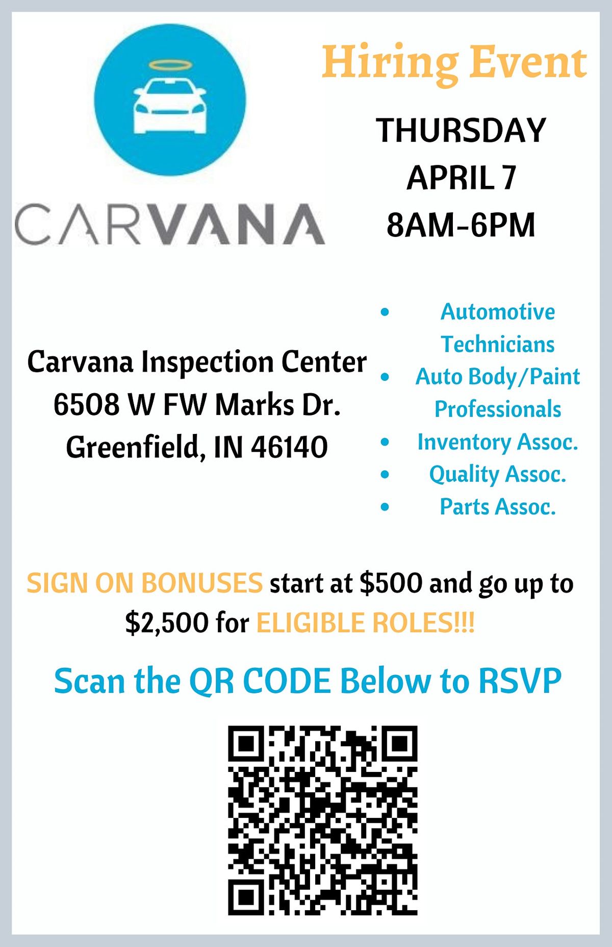 Carvana is Hiring (Greenfield, Indianapolis)
