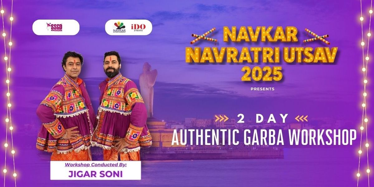 Garba Workshop 2025 by Jigar Soni @ Jalavihar