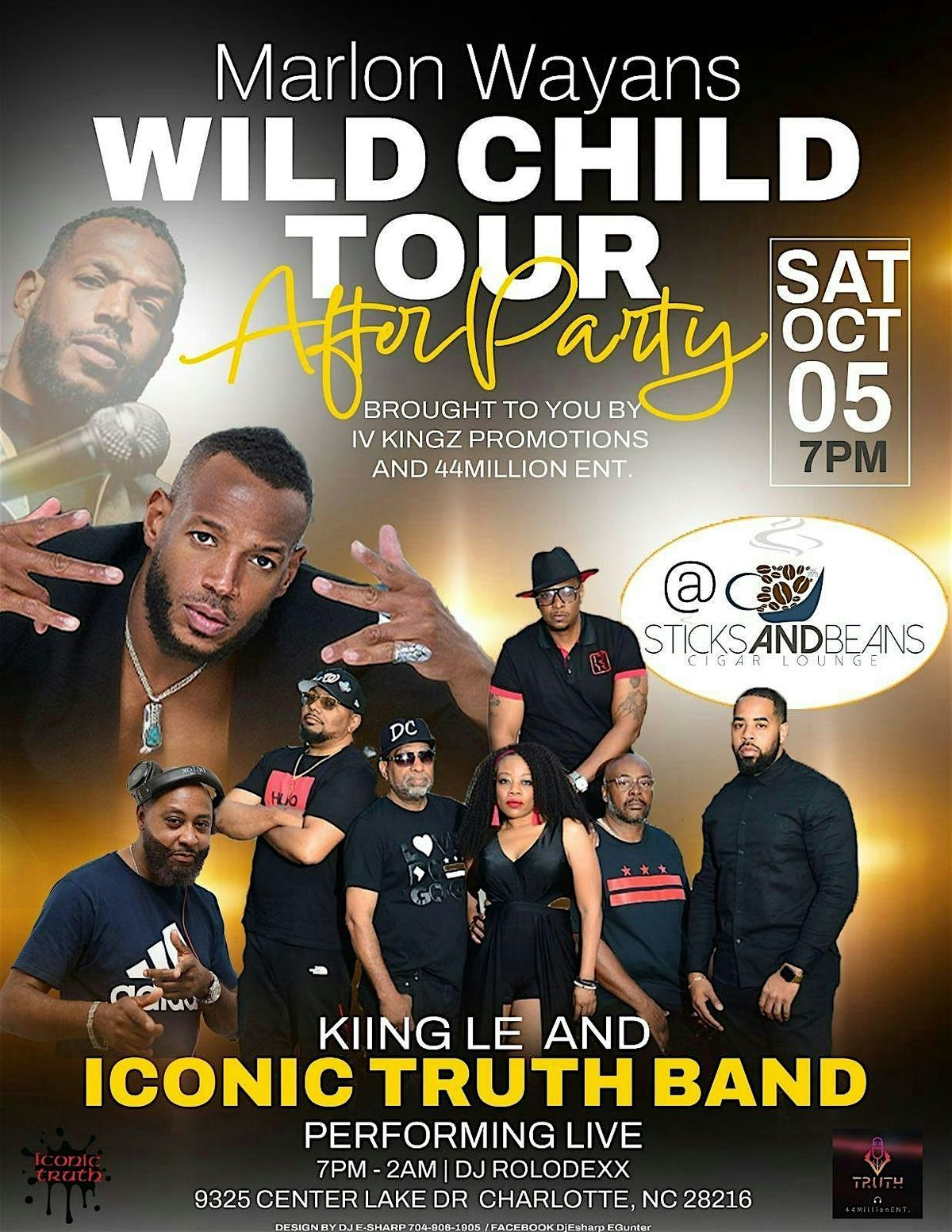 Marlon Wayans Comedy Show After Party @ Sticks