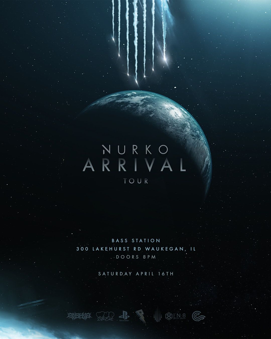 Nurko Arrival Tour Bass Station Bass Station, Waukegan, IL April