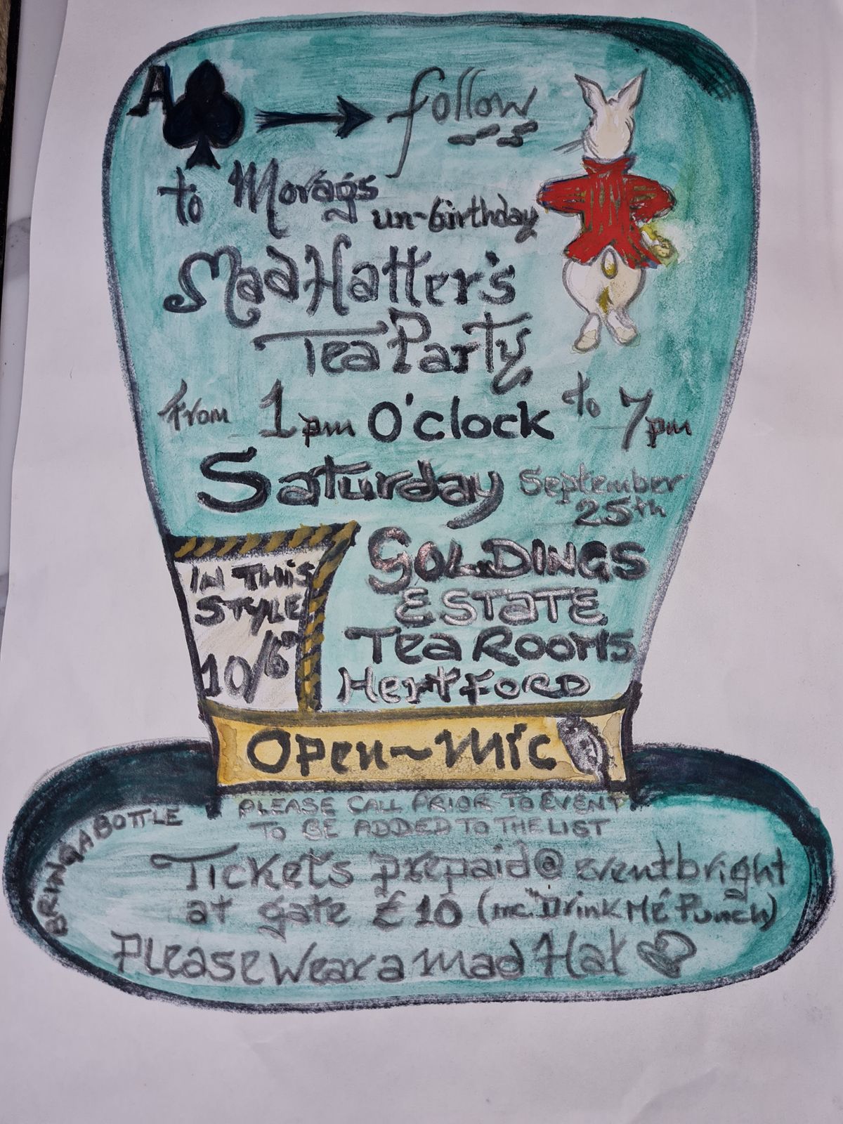Mad Hatters Tea Party | Goldings Estate 