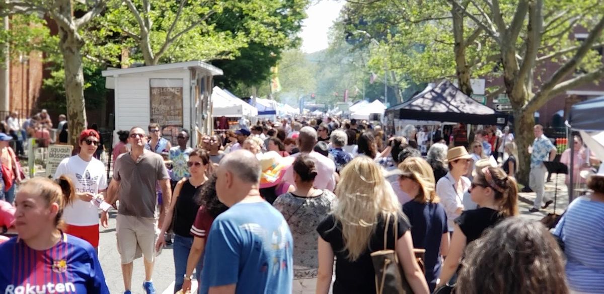 Nyack Famous Street Fair, Over 300 Exhibitors, Something for Everyone.