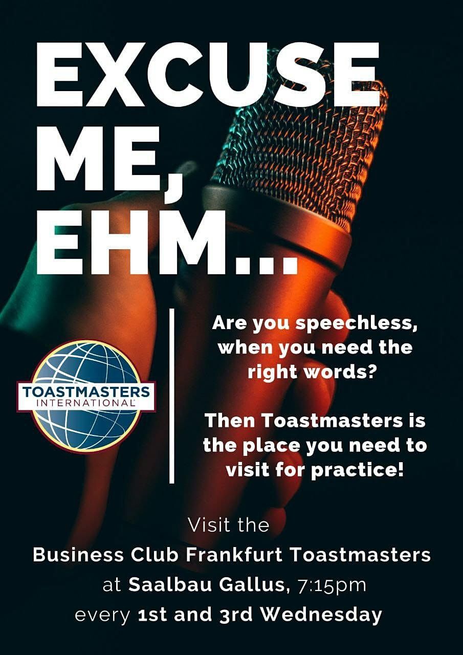 Business Club Toastmasters meeting