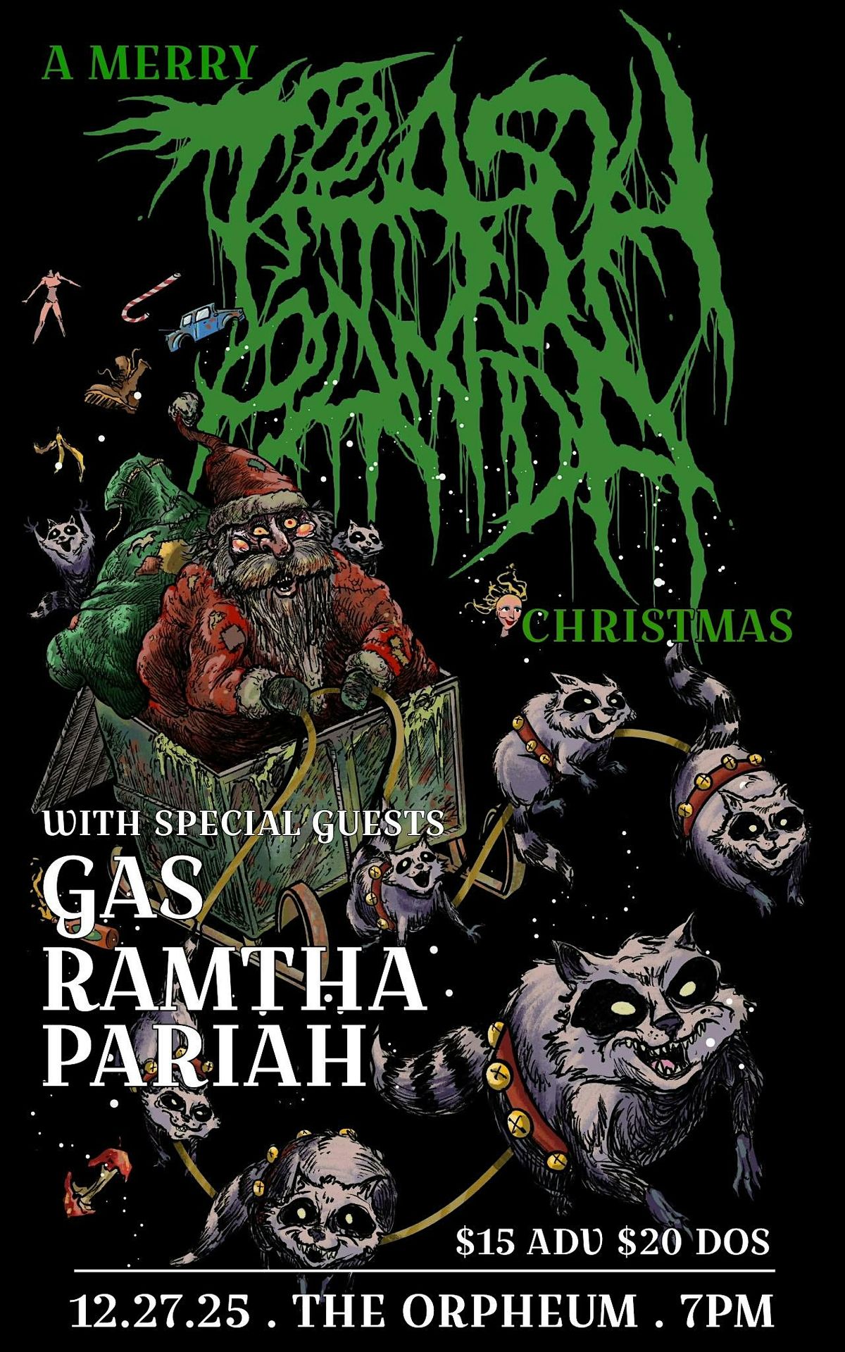 A Merry Trash Panda Christmas