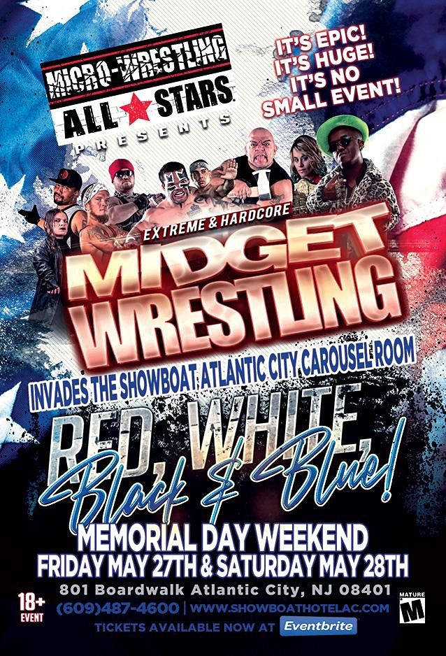 MICRO-WRESTLING ALL*STARS INVADE AC NJ! 