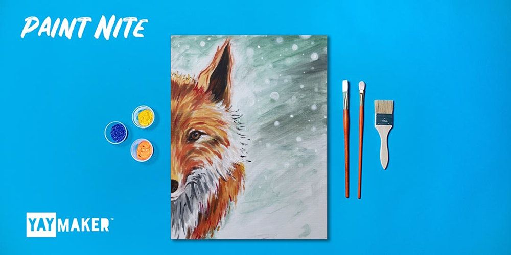 Virtual Family Paint Party Online February 11, 2022