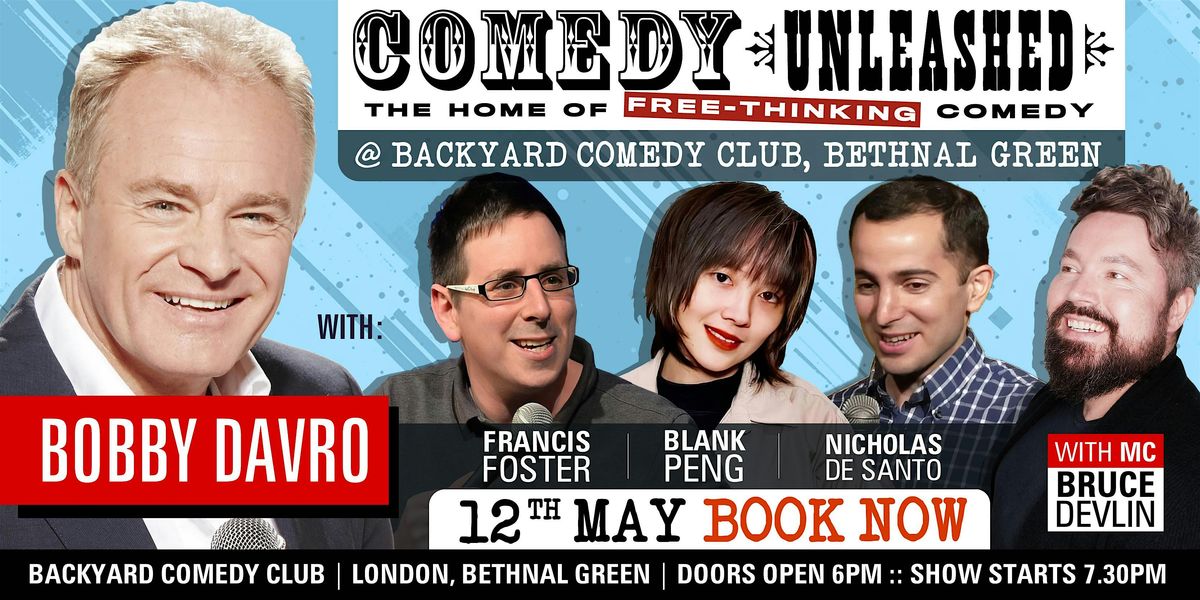Bobby Davro at Comedy Unleashed (London)
