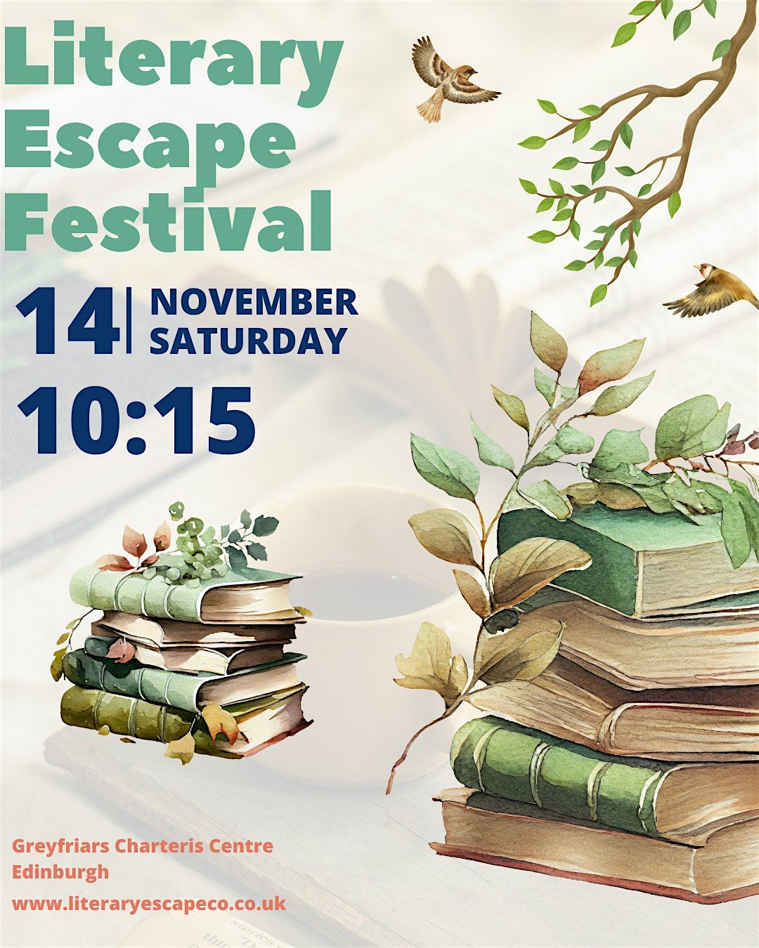 Literary Escape Festival - Edinburgh