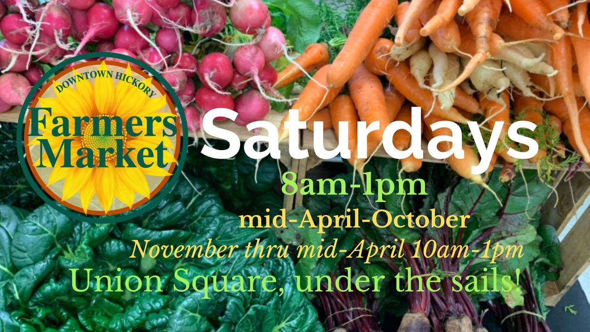 SATURDAY MARKET Union Square, Hickory, NC 28601, Hickory, NC, United