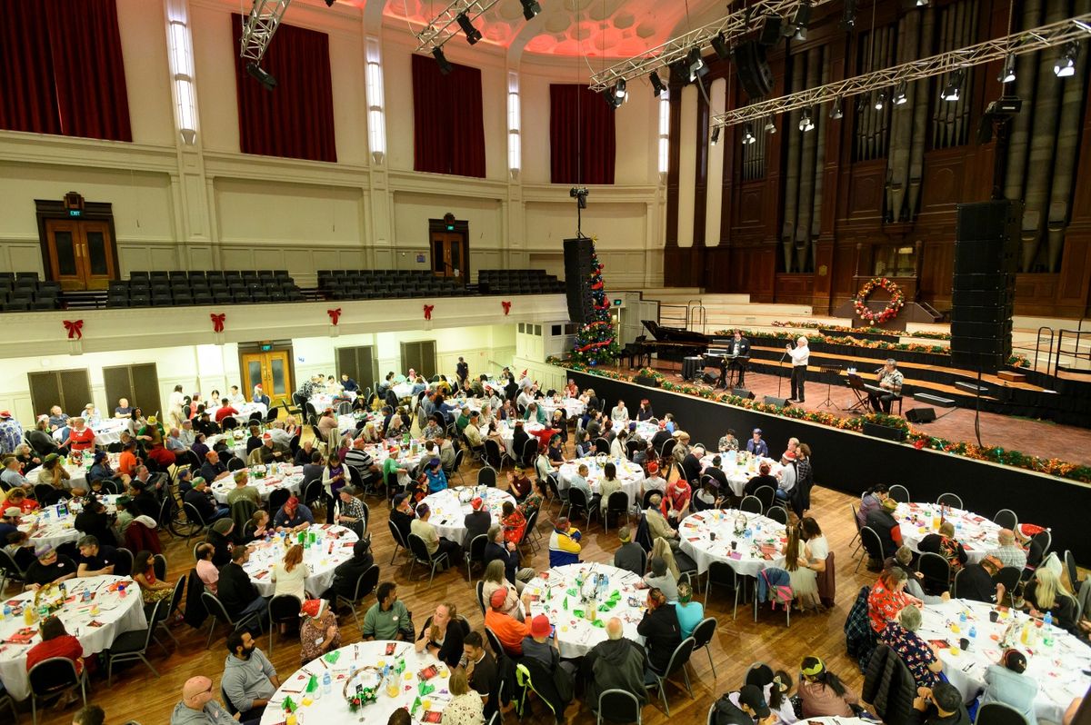 Dunedin Community Christmas Dinner 2024 Dunedin Town Hall December