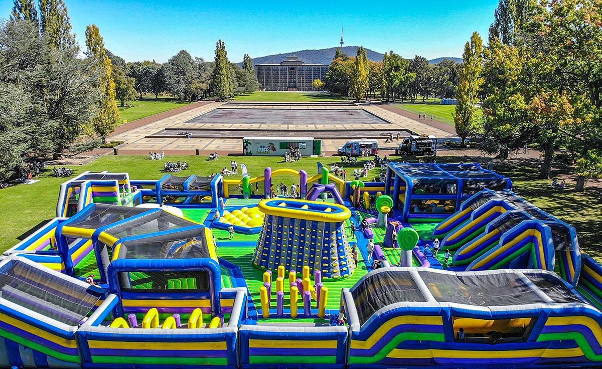 Australia's biggest inflatable play park is back in Sydney!