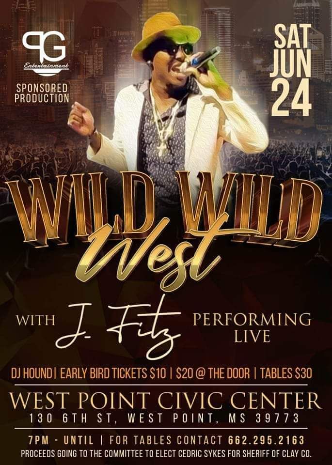 Wild Wild West WestPoint Civic Center West Point MS June 24 2023