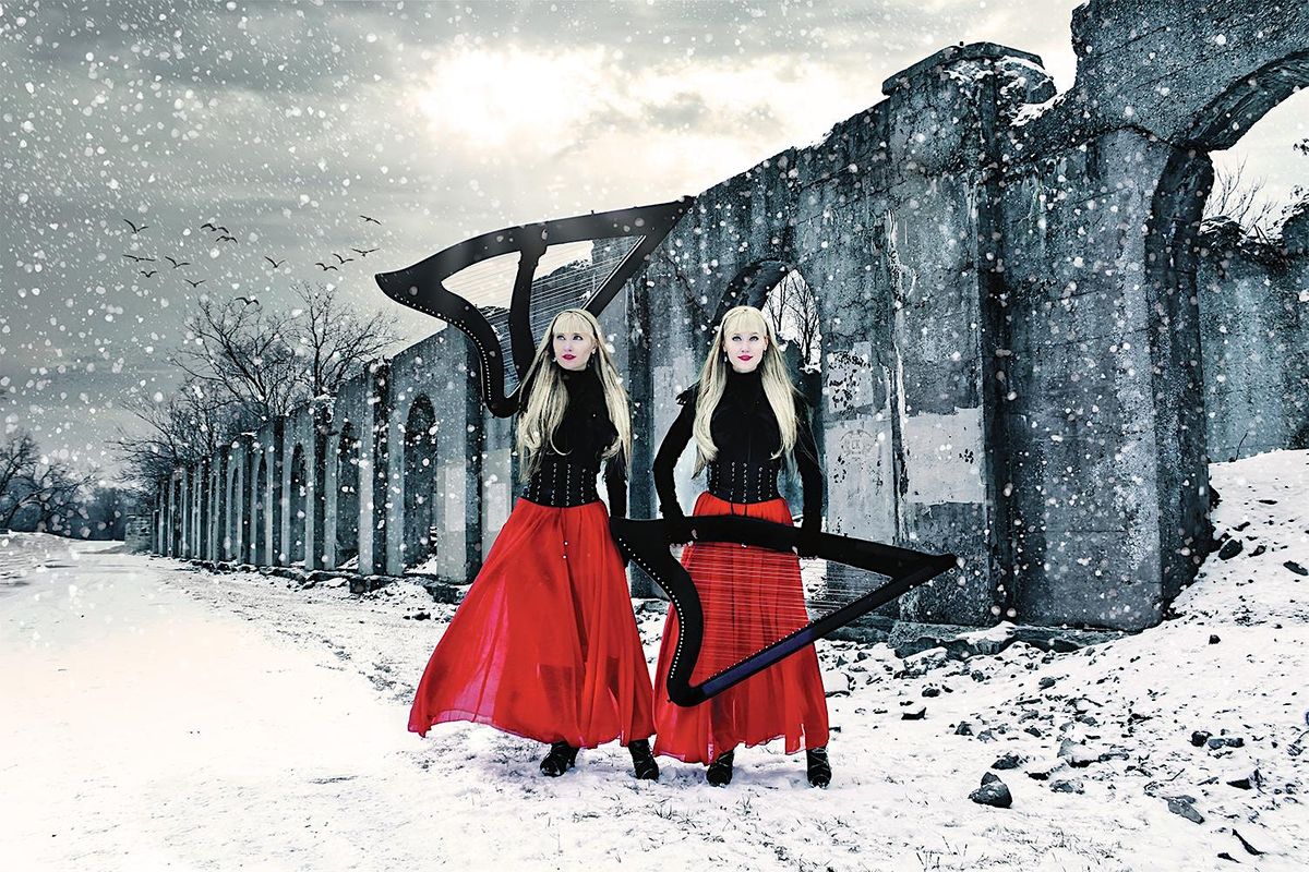 Harp Twins Rockin Holiday Concert Mesa Theater Grand Junction CO harp-twins-rockin-holiday-concert-mesa-theater-grand-junction-co