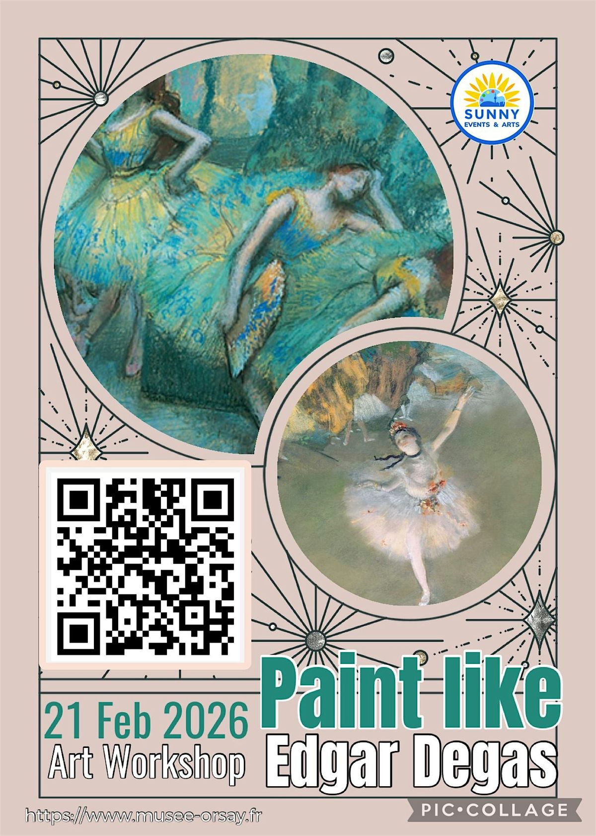 Art Workshop Paint like Edgar Degas