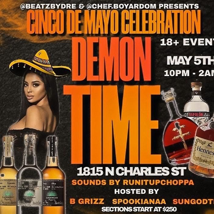 Demon Time 1815 N Charles St Baltimore Md May 5 To May 6